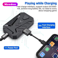 Pack Combo Convertisseur de Jeu Mobile X Mix Master 7-en-1 avec Clavier et Souris RGB pour Android, Adaptateur de Jeu à Charge Rapide