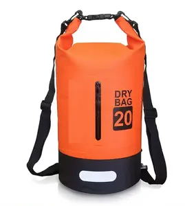 5l 10l 20l 30l 40l PVC ultraligero plegable kayak Rafting canotaje natación rollo superior saco flotante impermeable bolsa seca