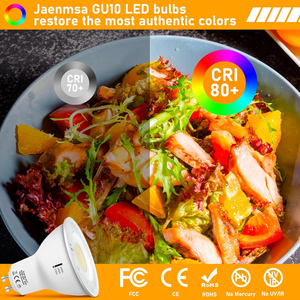 Ampoules LED GU10 5W 500LM 3CCT 3000K 4000K 6000K <span class=keywords><strong>Ampoule</strong></span> LED MR16 Spot 6 pièces <span class=keywords><strong>pour</strong></span> éclairage encastré, <span class=keywords><strong>hotte</strong></span> <span class=keywords><strong>de</strong></span> <span class=keywords><strong>cuisine</strong></span> - Product Image 4