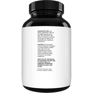 Cápsulas orgánicas de extracto de cardo mariano, antioxidantes totalmente naturales veganos sin OGM que apoyan la respuesta inmune, la función hepática - Product Image 2