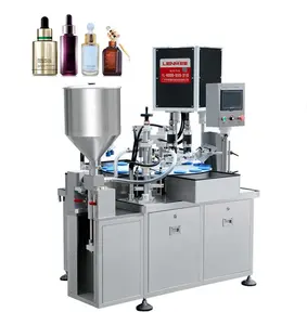 Machine de remplissage et de remplissage Semi-automatique, kit de remplissage de crème, Vaseline, cosmétique, huile d'olive, sérum de cheveux, Lotion corporelle, ligne de Production