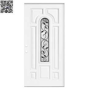 Grilles 9-Lite à bas prix entre les inserts en verre haut-porte en verre <span class=keywords><strong>d</strong></span>'entrée avant en acier - Product Image 5