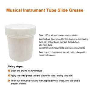 Grasa para Instrumentos Musicales, Lubricante para Limpiar Instrumentos <span class=keywords><strong>de</strong></span> Latón, Pasta <span class=keywords><strong>de</strong></span> Mantenimiento para Trombones, Aceite para Pulir Instrumentos <span class=keywords><strong>de</strong></span> Viento - Product Image 2