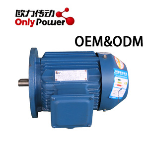 มอเตอร์ไฟฟ้ากระแสสลับแบบอะซิงโครนัสสามเฟส OnlyPower YE3-80 IE3 0.75kW/1.1kW 380V 50/60Hz 1500rpm ประสิทธิภาพสูง IP55 B3/B5/B35 - Product Image 1