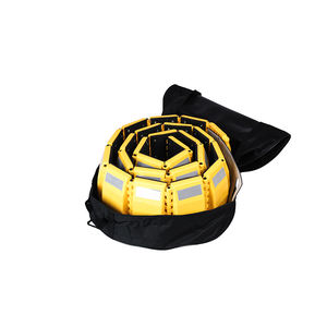 सड़क मार्ग पार्किंग पोर्टेबल फोल्डिंग ट्रैफिक कंट्रोल रोल-कार ट्रक वाहन के लिए स्पीड ब्रेकर हम्प - Product Image 2