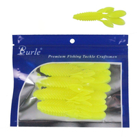 Leurres souples en caoutchouc/silicone de 9 cm et 7 g pour la pêche en mer, la pêche sur les rochers, pour le bar, le lucioperche et le saumon