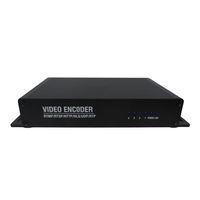 Codificador de Video 4CH H.265/H.264 4K 1080P 4x4 Streams SRT RTMP ONVIF IPTV Codificador de Transmisión en Vivo