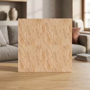 Carreaux de sol en céramique émaillée effet marbre moderne 40x40cm, finition mate, porcelaine de luxe pour design intérieur salle de bain - Product Image 5
