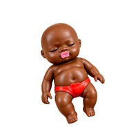 Jouet à presser Poupée noire anti-stress Natacha en caoutchouc Gadget de décompression Cadeau amusant Créatif pour ami <15cm 14+ ans Modèle CN