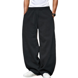 <span class=keywords><strong>Pantaloni</strong></span> Larghi da <span class=keywords><strong>Uomo</strong></span> Stile Baggy 2025 Autunno Inverno, <span class=keywords><strong>Pantaloni</strong></span> della <span class=keywords><strong>Tuta</strong></span> in Pile, Abbigliamento Casual Streetwear, Joggers Larghi <span class=keywords><strong>con</strong></span> Coulisse in Vita - Product Image 1