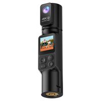 Nueva Cámara de Acción Portátil 4K con Pantalla IPS de 1.5'' y 350 °   Lente Giratoria para Vlogging/Ciclismo
