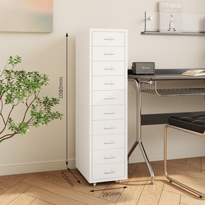 Mobili da soggiorno in stile industriale-ampia <span class=keywords><strong>cassettiera</strong></span> con ripiani regolabili - Product Image 3