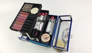 Stylist per la scatola <span class=keywords><strong>di</strong></span> cosmetici rosa trasparente acrilico ciglia Vanity Case alla <span class=keywords><strong>moda</strong></span> stile nazionale stampato sacchetto <span class=keywords><strong>di</strong></span> plastica per - Product Image 3