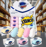 Jouet sensoriel anti-stress sonore et croquant en forme de savon à presser pour enfants et adultes – Jouets promotionnels de décompression