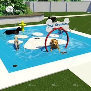 Parc aquatique <span class=keywords><strong>pour</strong></span> chiots Cenchi, résidentiel, familial, commercial, aire de jeux aquatique <span class=keywords><strong>pour</strong></span> chiens, jeux d'eau rafraîchissants, jouets amusants, équipement de pulvérisation - Product Image 3