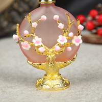 Flacon vide de 30 ml en alliage de verre pour parfum, huile essentielle, portable, haut de gamme, nouveau modèle Dubaï et Europe, approvisionnement direct usine