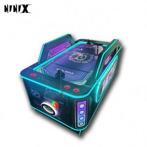 Jeu électronique de hockey sur air de table avec souffleur d'air, surface lisse, jouet d'intérieur pour enfants - Product Image 1
