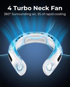 Ventilador de Cuello Portátil USB Recargable sin Aspas, Mini Ventilador de Refrigeración con Tres Velocidades para Uso Doméstico y Deportivo, Venta al por Mayor - Product Image 5