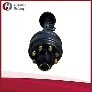 Nouvel essieu de remorque de type allemand, essieu relevable, 10 tonnes, suspension pneumatique pour remorque multi-essieux à usage intensif - Product Image 3