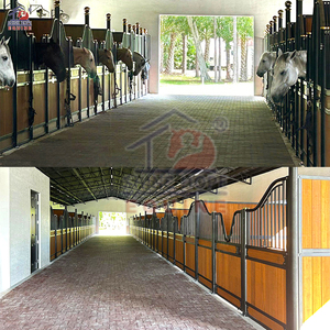 Pannello per Box <span class=keywords><strong>Cavalli</strong></span> da Esterno in Legno di Bambù Interamente Zincato a Caldo per Scuderie Equine - Product Image 4