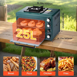 Nuevo Horno y Estufa <span class=keywords><strong>de</strong></span> <span class=keywords><strong>Gas</strong></span> Portátil para Viajes, Horno <span class=keywords><strong>de</strong></span> Pizza a <span class=keywords><strong>Gas</strong></span> con Precalentamiento para Acampar al Aire Libre - Product Image 6