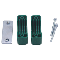 Collier de serrage hydraulique en plastique léger le plus vendu, plaque de soudure DIN 3015 pour tuyau d'eau en PVC, conduit de ventilation de gaz 6mm