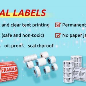 Strong Self Adhesive Durable Waterproof Thermal Label Adhesive <b>Paper</b> 4x6inch Shipping Postage Barcode Sticker <b>Roll</b> - Product Image 2