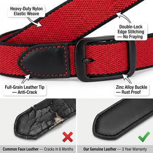 <span class=keywords><strong>Ceinture</strong></span> de baseball <span class=keywords><strong>élastique</strong></span> en nylon personnalisée avec embout en cuir véritable et boucle en alliage de zinc pour les équipes de ligue professionnelle, tournois, OEM, ODM - Product Image 2