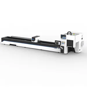 Machine de découpe automatique de tubes en métal aluminium 6m 9m Laser Table de découpe laser CNC