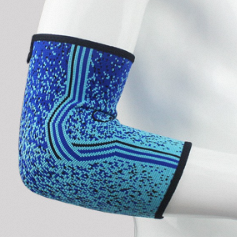 שרוול דחיסה ארגונומי עם סיבים בעלי קשיחות גבוהה לטניס ולמשימות חוזרות ונשנות - Product Image 2