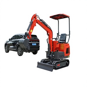 Mini Excavadora Hidráulica Nueva de 1-2 Toneladas con Motor Laidong, Bomba Eaton y Motor de Engranajes - Product Image 1