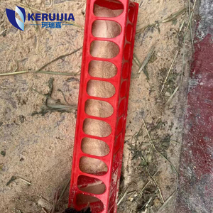 Nhựa Gia cầm Gà con chim bồ câu chim cút thức ăn máng dài trung chuyển máng để bán gà Trung chuyển và người uống - Product Image 4