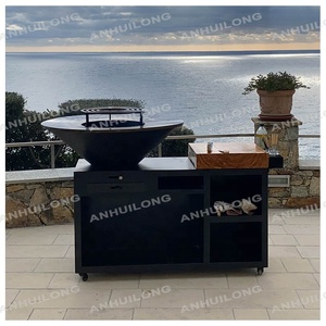 Fumador <span class=keywords><strong>de</strong></span> carbón <span class=keywords><strong>de</strong></span> <span class=keywords><strong>leña</strong></span> <span class=keywords><strong>de</strong></span> acero Corten <span class=keywords><strong>para</strong></span> barbacoa <span class=keywords><strong>de</strong></span> <span class=keywords><strong>Metal</strong></span> portátil alto <span class=keywords><strong>para</strong></span> interior/exterior Camping <span class=keywords><strong>cocina</strong></span> carbón/<span class=keywords><strong>leña</strong></span> - Product Image 2