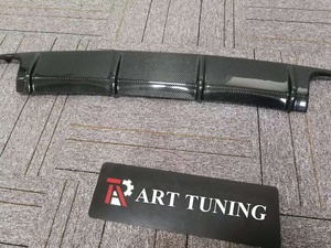 Diffusore paraurti posteriore in fibra di carbonio bagnato per auto Pre Sport W212 - Product Image 4