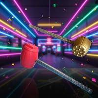 Pièces détachées pour jeux d'arcade à monnayeur en métal et plastique, accessoires pour machine de jeu King Hammer, pièces de rechange pour modèle 386 manuel