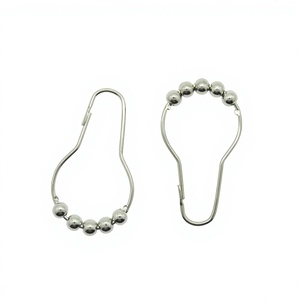 YIWANG Products Accessoires de rideau en métal Anneaux de crochet de rideau de douche - Product Image 4