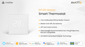 Avatto wt410 tuya wifi màn hình kỹ thuật số hiển thị điện sưởi ấm sàn Lập Trình Nhiệt với Google nhà Alexa nhiệt - Product Image 2