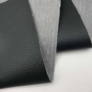 Tela de Cuero Sintético de PVC con Patrón de Grano de Lichi, Impermeable y Elástica para Autos/Motocicletas, Sofás y Uso Decorativo - Product Image 5