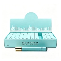 Parfum floral oriental de Dubaï, populaire et mignon, 24 mini-flacons de 35 ml, eau de parfum longue durée, spray corporel pour usage quotidien
