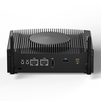 Mini PC Tanpa Kipas Intel Core i3-1215U Generasi ke-12 DDR5 8 USB Dual LAN Grafis Terintegrasi VESA Mount untuk Industri dan Kantor