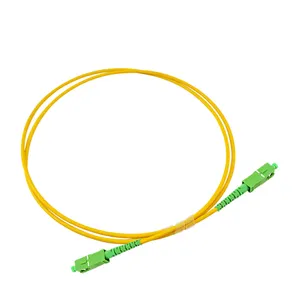 Cordon de raccordement fibre optique 1M 3M 5M Scupc Scapc Fc Lc