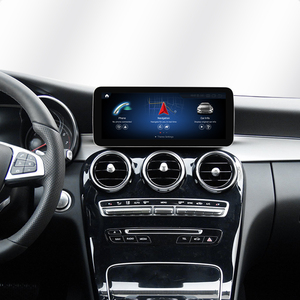 12.3 pouces Android 13 autoradio GPS écran tactile tableau de bord multimédia stéréo pour <span class=keywords><strong>Mercedes</strong></span> C GLC V caméra de recul lecteurs MP3/MP4 - Product Image 1