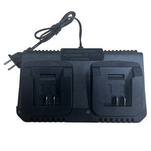 Chargeur rapide de batterie Li-ion 21V 3A OEM ODM, chargeur de batterie pour outils électriques à double entrée avec plusieurs prises BL1415/1815/1830/1850 - Product Image 1