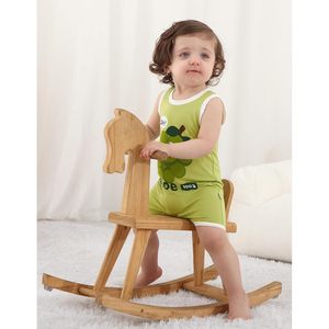 BambooBud Baby Romper Sleeveless Grape Print 100% Bamboo Viscose Unisex Infant Outfit Breathable Daily Wear - Product Image 5