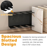 Fer Fanghua Céramique Vinyle Bois Granit Marbre Pierre Quartz Carrelage Affichage Rang et Stand pour Showroom