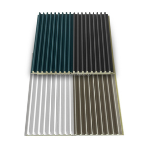 Fabbrica WPC di plastica eco-friendly impermeabile ignifugo <span class=keywords><strong>3D</strong></span> <span class=keywords><strong>pannello</strong></span> di parete in <span class=keywords><strong>legno</strong></span> per la moderna decorazione interna esterna - Product Image 3