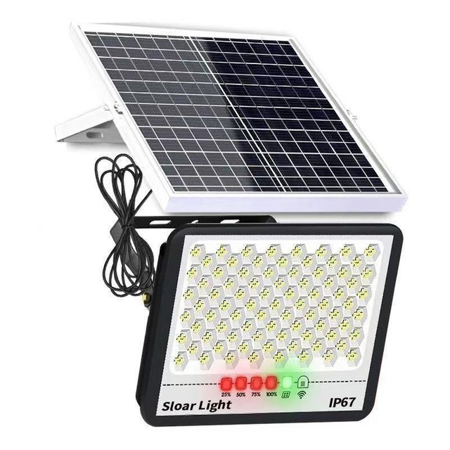 LED Solar Light 100W200W300W Solar Outdoor Lighting IP65 Waterproof, Dustproof and lightning protection