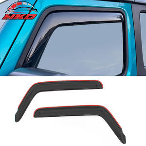 Déflecteurs de vitres encastrés pour Jeep Wrangler 18-25 2 portes et Gladiator 20-25 - Product Image 1