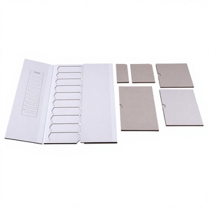 Tablero de almacenamiento de portaprobos de microscopio de papel Degao, diseño plegable, marca privada personalizada para el archivamiento de portaprobos de patología. - Product Image 1