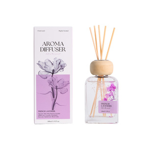 Difusor de Aroma para el Hogar con Tapa de Madera, Aroma Lavanda Francesa, Venta al Por Mayor, Marca Privada, para Oficina - Product Image 1